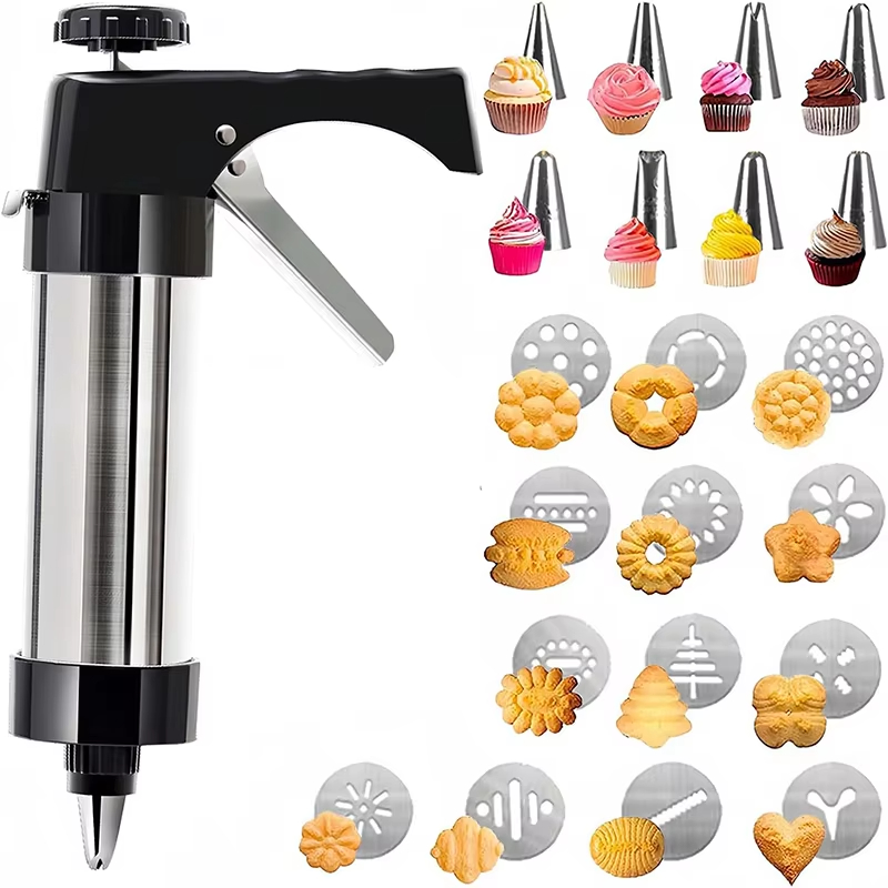 Churros Maker Gun - 13Pcs/set DIY Manual Cookie Mold Gun